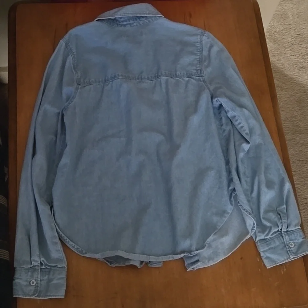 Size 10 Button Up Jean Jacket - Picture 3 of 6